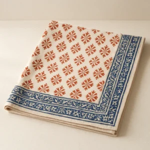 Blockprint Table Runner
